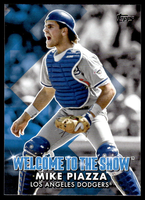 Mike Piazza 2022 Topps Series 1 Welcome to the Show Front of Card