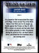 Javier Baez 2022 Topps Series 1 Chrome Stars of MLB Back of Card