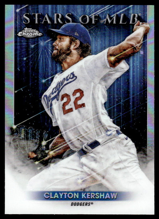 Gerrit Cole 2022 Topps Series 1 Chrome Stars of MLB Front of Card