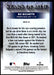 Bo Bichette 2022 Topps Series 1 Chrome Stars of MLB Back of Card