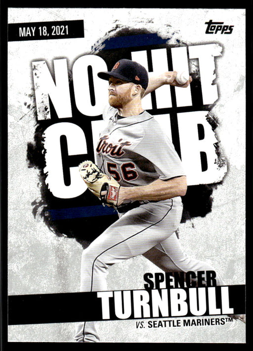 Spender Turnbull 2022 Topps Series 2 No Hit Club Front of Card