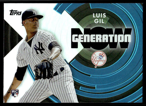 Luis Gil 2022 Topps Series 2 Generation Now Front of Card