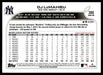 DJ LeMahieu 2022 Topps Series 2 Blue Back of Card