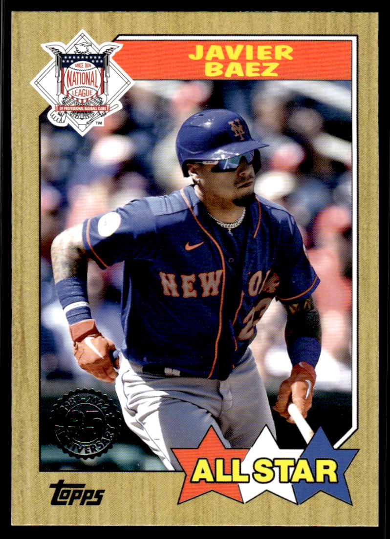 2022 Topps Stars of MLB Card of Javier Baez - Mets