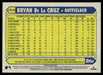 Bryan De La Cruz 2022 Topps Series 2 87 Topps Back of Card