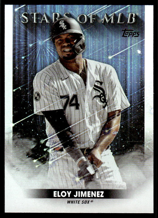 Eloy Jimenez 2022 Topps Series 2 Stars of MLB Front of Card