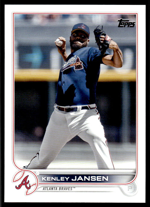 Kenley Jansen 2022 Topps Series 2 Short Print (SP) Front of Card