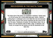 Recovering in the Bacta Tank 2022 Topps Star Wars Book of Bobba Fett Base Back of Card