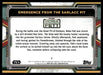 Emergence from the Sarlacc Pit 2022 Topps Star Wars Book of Bobba Fett Base Back of Card