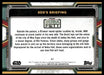 8D8's Briefing 2022 Topps Star Wars Book of Bobba Fett Base Back of Card