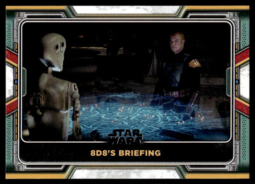 8D8's Briefing 2022 Topps Star Wars Book of Bobba Fett Base Front of Card