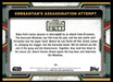 Krrsantan's Assassination Attempt 2022 Topps Star Wars Book of Bobba Fett Base Back of Card