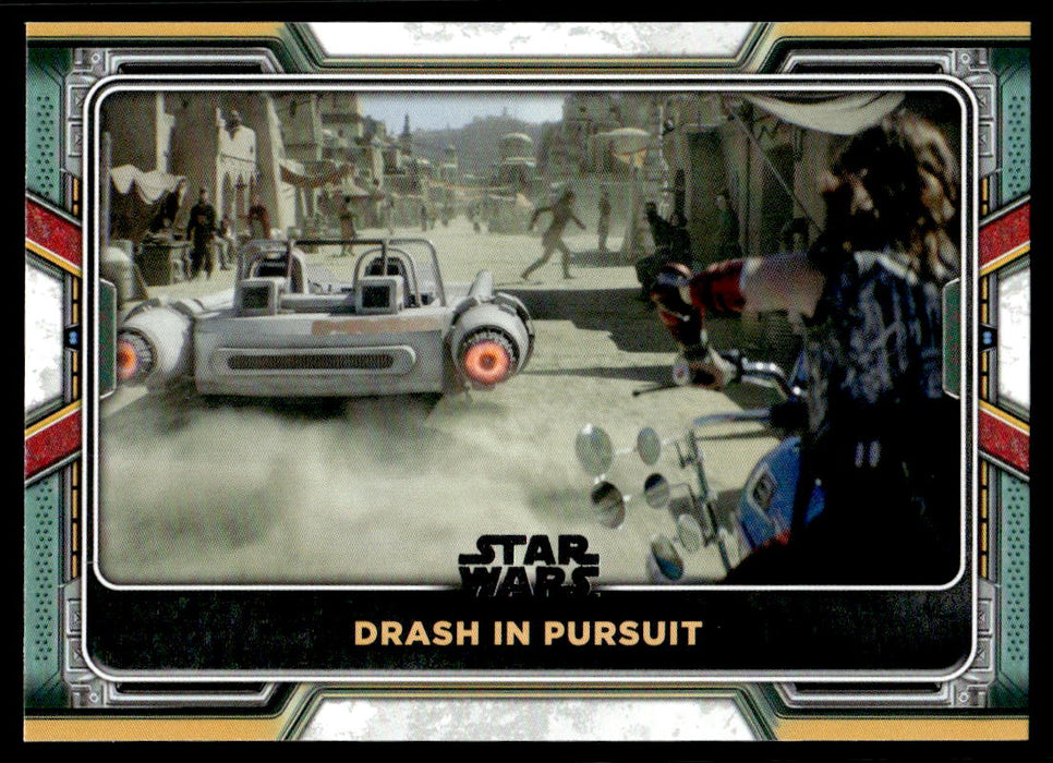 Drash in Pursuit 2022 Topps Star Wars Book of Bobba Fett Base Front of Card