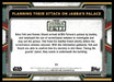 Planning their Attack on Jabba's Palace 2022 Topps Star Wars Book of Bobba Fett Base Back of Card