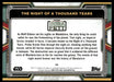 The Night of a Thousand Tears 2022 Topps Star Wars Book of Bobba Fett Base Back of Card