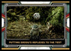 Putting Grogu's Reflexes to the Test 2022 Topps Star Wars Book of Bobba Fett Base Front of Card
