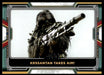 Krrsantan Takes Aim! 2022 Topps Star Wars Book of Bobba Fett Base Front of Card