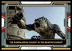 The Mandalorian Caught in the Rancor's Grasp! 2022 Topps Star Wars Book of Bobba Fett Base Front of Card