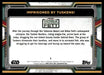 Imprisoned by Tuskens! 2022 Topps Star Wars Book of Bobba Fett Blue Back of Card