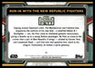 Run-in with the New Republic Fighters 2022 Topps Star Wars Book of Bobba Fett Blue Back of Card