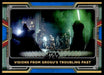 Visions from Grogu's Troubling Past 2022 Topps Star Wars Book of Bobba Fett Blue Front of Card