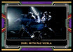 Duel with Paz Vizsla 2022 Topps Star Wars Book of Bobba Fett Purple Front of Card