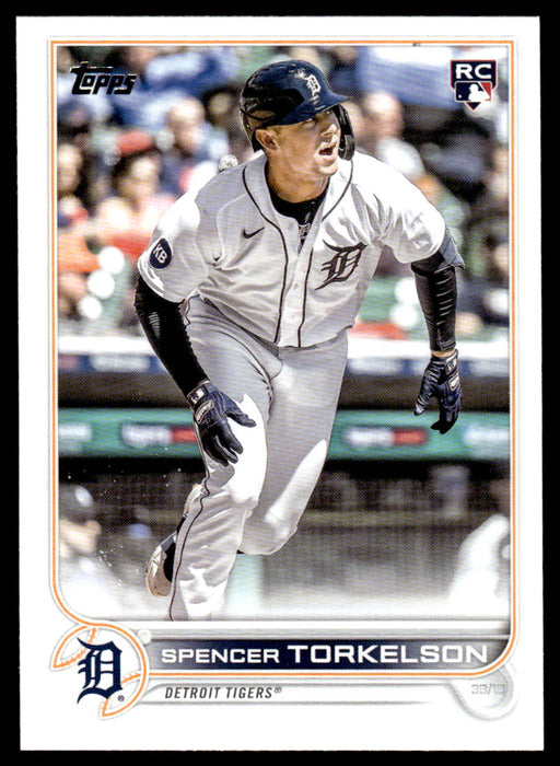 Spencer Torkelson 2022 Topps Update Base Front of Card