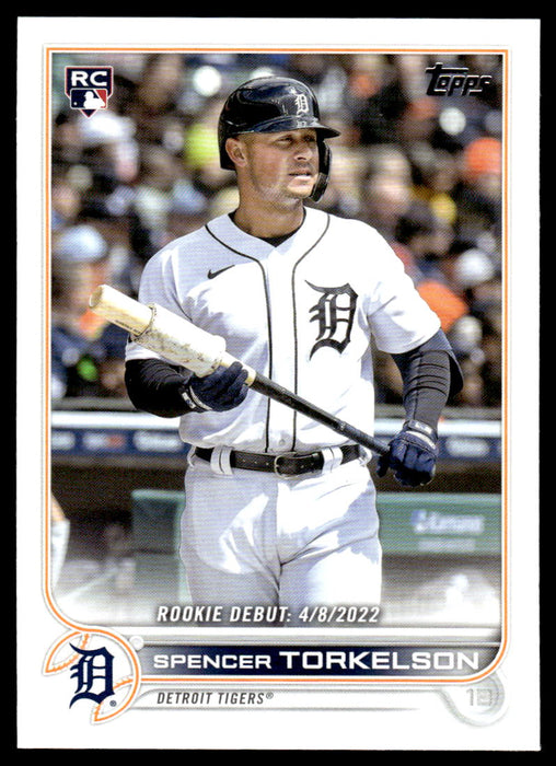 Spencer Torkelson 2022 Topps Update Base Front of Card