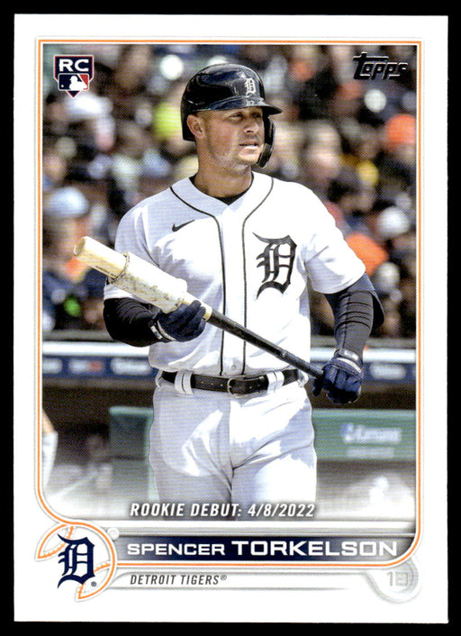 Spencer Torkelson 2022 Topps Update Base Front of Card