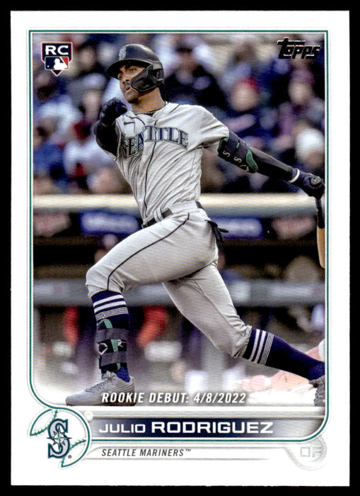 Julio Rodriguez 2022 Topps Update Base Front of Card