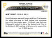 Oneil Cruz 2022 Topps Update Base Back of Card