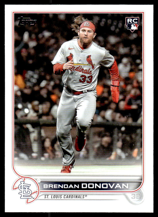 Brendan Donovan 2022 Topps Update Base Front of Card