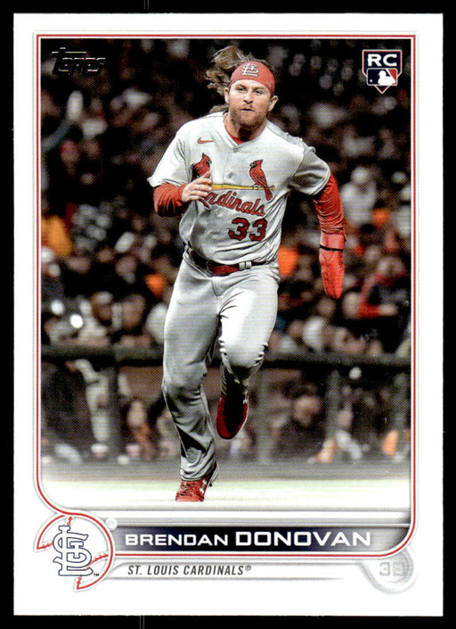 Brendan Donovan 2022 Topps Update # US150 RC Base St. Louis Cardinals —  Collectible Craze America