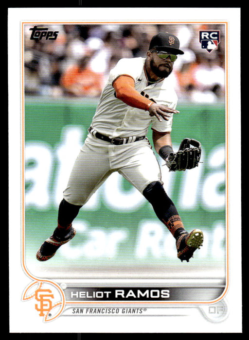 Heliot Ramos 2022 Topps Update Base Front of Card