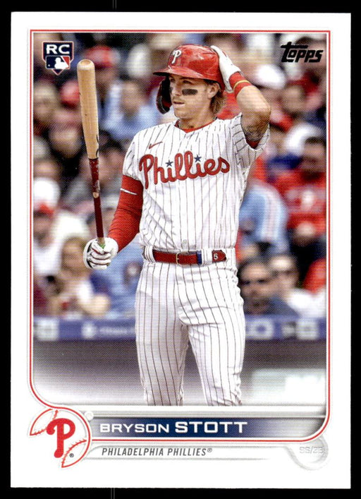 Bryson Stott 2022 Topps Update Base Front of Card