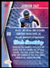 Jerrion Ealy 2022 Sage Low Series Base Back of Card