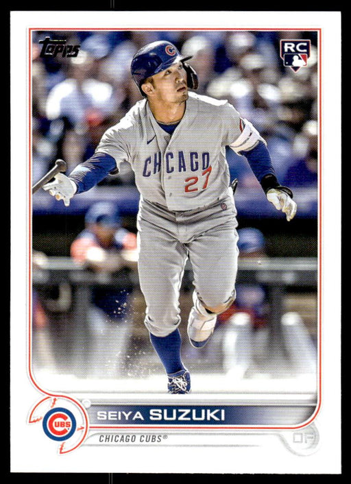 Seiya Suzuki 2022 Topps Update Base Front of Card