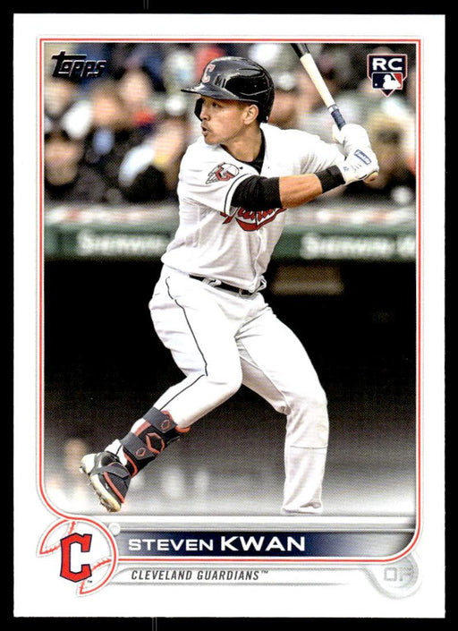 Steven Kwan 2022 Topps Update Base Front of Card