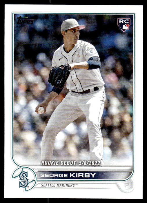 George Kirby 2022 Topps Update Base Front of Card