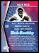 Malik Wilis 2022 Sage Low Series Base Back of Card