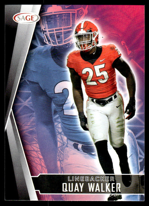 Quay Walker 2022 Sage Low Series Base Front of Card