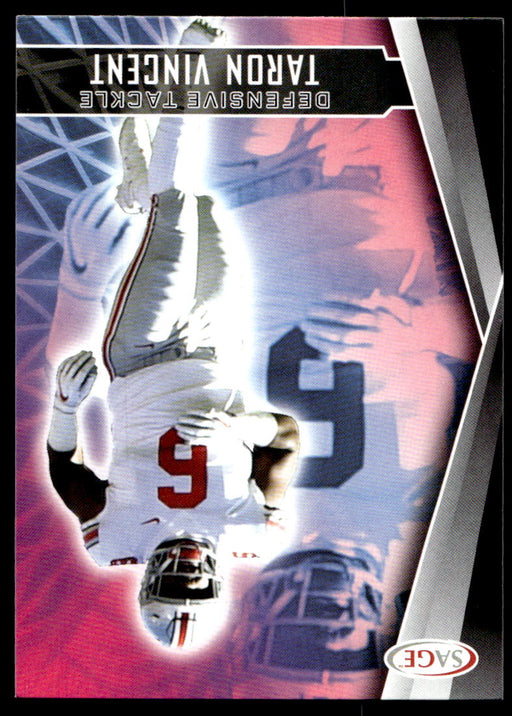 Taron Vincent 2022 Sage Low Series Base Front of Card