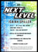 Isaiah Spiller 2022 Sage Low Series Next Level Back of Card