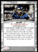 D'Vonte Price 2022 Sage Low Series Artistry Silver Back of Card