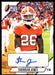 Sheridan Jones 2021 Leaf Pro Set College Football Auto White Front of Card