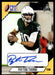 Payton Thorne 2021 Leaf Pro Set College Football Auto Gold Front of Card