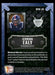 Jerrion Ealy 2022 Wild Card Matte Weekend Warrior Back of Card