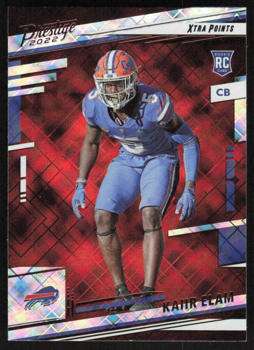 Kaiir Elam 2022 Panini Prestige Xtra Points # 331 RC Diamond Buffalo Bills