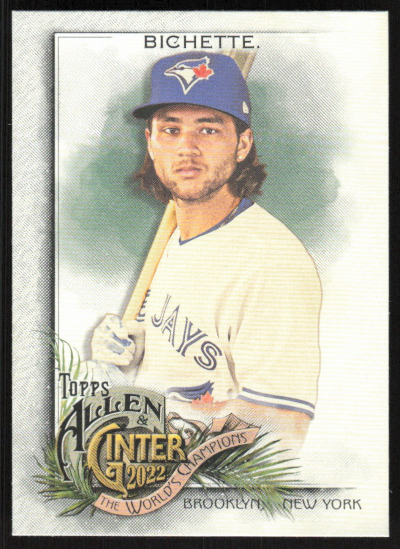 ORIGINAL Bo Bichette Toronto Blue Jays Topps player Jersey 