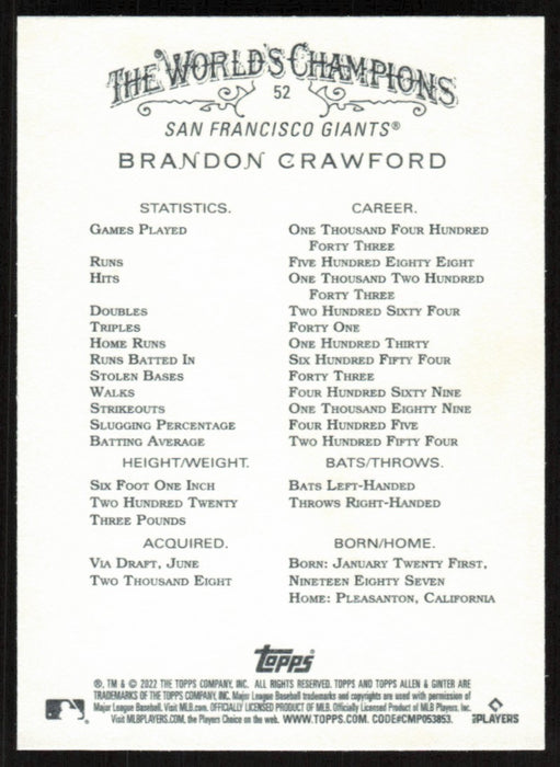 Back of Card